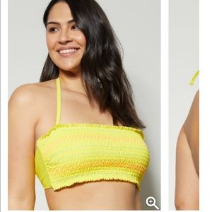 Yellow Swimsuit top